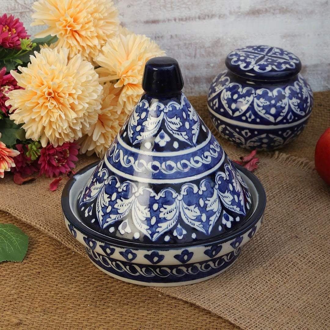 Zahriya Tagine -  Bowl Serving Dish with Cap Lid